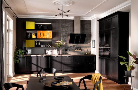 Häcker Küche Schwarz | Höpperger in Tirol