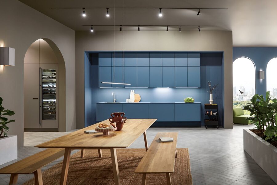 next125 NX870 Fenix onyxschwarz feinmatt AFP / Lärche geräuchert gebürstet